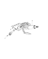 Diagram for Ram ProMaster City Steering Column - 68357388AA