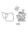 Diagram for 2008 Dodge Viper Alternator - 5037198AC