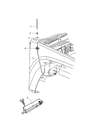 Diagram for 2009 Jeep Grand Cherokee Antenna Cable - 56038732AH