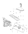 Diagram for 2014 Dodge Challenger Shift Knob - 1XM33XDVAB