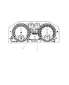 Diagram for Dodge Ram 1500 Instrument Cluster - 5172184AG