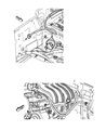 Diagram for 2004 Jeep Liberty Accelerator Cable - 53013137AB