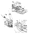 Diagram for Dodge Nitro Shift Knob - 52125446AA