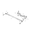Diagram for Chrysler Town & Country Track Bar - 68065659AC