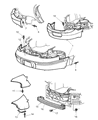 Diagram for 1998 Chrysler Concorde Bumper - 4574905