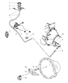 Diagram for 2001 Dodge Ram 3500 Clutch Master Cylinder - 5015258AA