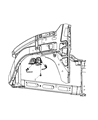 Diagram for 2012 Ram 2500 Horn - 5026992AB