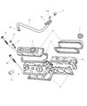 Diagram for 2003 Dodge Dakota Cylinder Head - 53021135AB