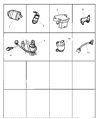 Diagram for 1999 Dodge Grand Caravan Oxygen Sensor - 4686154AC