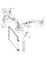 Diagram for 2015 Jeep Cherokee A/C Hose - 68213143AD