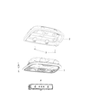 Diagram for 2015 Jeep Cherokee Dome Light - 1WG411DAAF