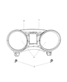 Diagram for Dodge Journey Instrument Cluster - 68249018AB