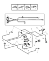 Diagram for Chrysler Crossfire Blend Door Actuator - 5098946AA