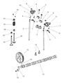 Diagram for Dodge Ram 2500 Valve Stem Seal - 5011881AA