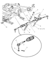 Diagram for Mopar Tie Rod Bushing - 4642116