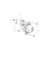 Diagram for Mopar Starter Brush - 68133256AA