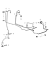 Diagram for 2010 Jeep Wrangler Brake Line - 52060044AG