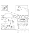 Diagram for Dodge Sprinter 3500 Headlight Switch - 5103658AA