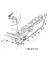 Diagram for 2006 Dodge Grand Caravan Brake Line - 4721052AB