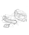 Diagram for Jeep Grand Cherokee Headlight - 55155128AG