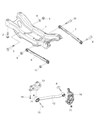 Diagram for 2017 Jeep Renegade Steering Knuckle - 68246624AA