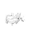 Diagram for 2006 Chrysler Pacifica Seat Belt - TS901L2AF