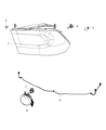 Diagram for 2019 Ram 1500 Headlight - 68324933AB