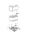 Diagram for 2020 Jeep Gladiator Car Batteries - BAAH7700AA