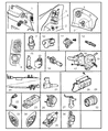 Diagram for Jeep Wrangler Seat Switch - 4601756
