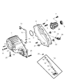 Diagram for 2011 Ram 2500 Transfer Case - 5103490AA