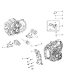 Diagram for Dodge Journey Automatic Transmission Shifter - 68110113AA