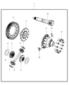 Diagram for Chrysler PT Cruiser Differential - 4800241AC