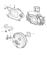 Diagram for Jeep Liberty Brake Booster - 68039279AA