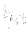 Diagram for Jeep Renegade Seat Belt - 5VW73GTVAA