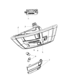 Diagram for Jeep Liberty Dome Light - 1CT58DW1AA