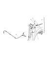 Diagram for 2007 Dodge Caliber Antenna - 4672297AB