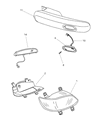 Diagram for Chrysler Prowler Back Up Light - 4786288AB