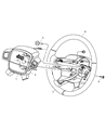 Diagram for 2007 Jeep Grand Cherokee Air Bag - 5JJ281D5AD