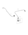 Diagram for Jeep Grand Cherokee Crankcase Breather Hose - 68210346AC