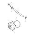 Diagram for 1994 Chrysler Concorde Water Pump - R5003085AA