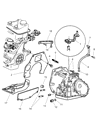 Diagram for 2001 Dodge Neon Dipstick - 4668281