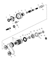 Diagram for 2015 Ram 1500 Needle Bearing - 68089695AB