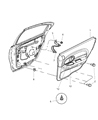 Diagram for 1998 Dodge Intrepid Ashtray - JU27JX8