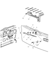 Diagram for 2004 Jeep Liberty Windshield Wiper - 5066965AA