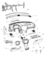 Diagram for 2019 Chrysler 300 A/C Switch - 68293629AD