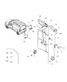 Diagram for 2018 Ram ProMaster City License Plate - 68363957AA