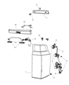 Diagram for Jeep Commander Tail Light - 55396458AH