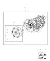 Diagram for 2014 Ram 5500 Torque Converter - RL253761AA