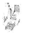 Diagram for Mopar Seat Motor - 68071150AA