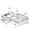 Diagram for 2014 Dodge Grand Caravan Dome Light - 5JG55DX9AB